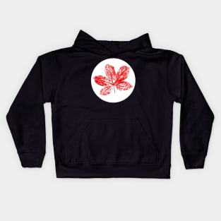 Buckeye Leaf Kids Hoodie